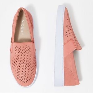 VIONIC Suede Kani Slip On Shoes